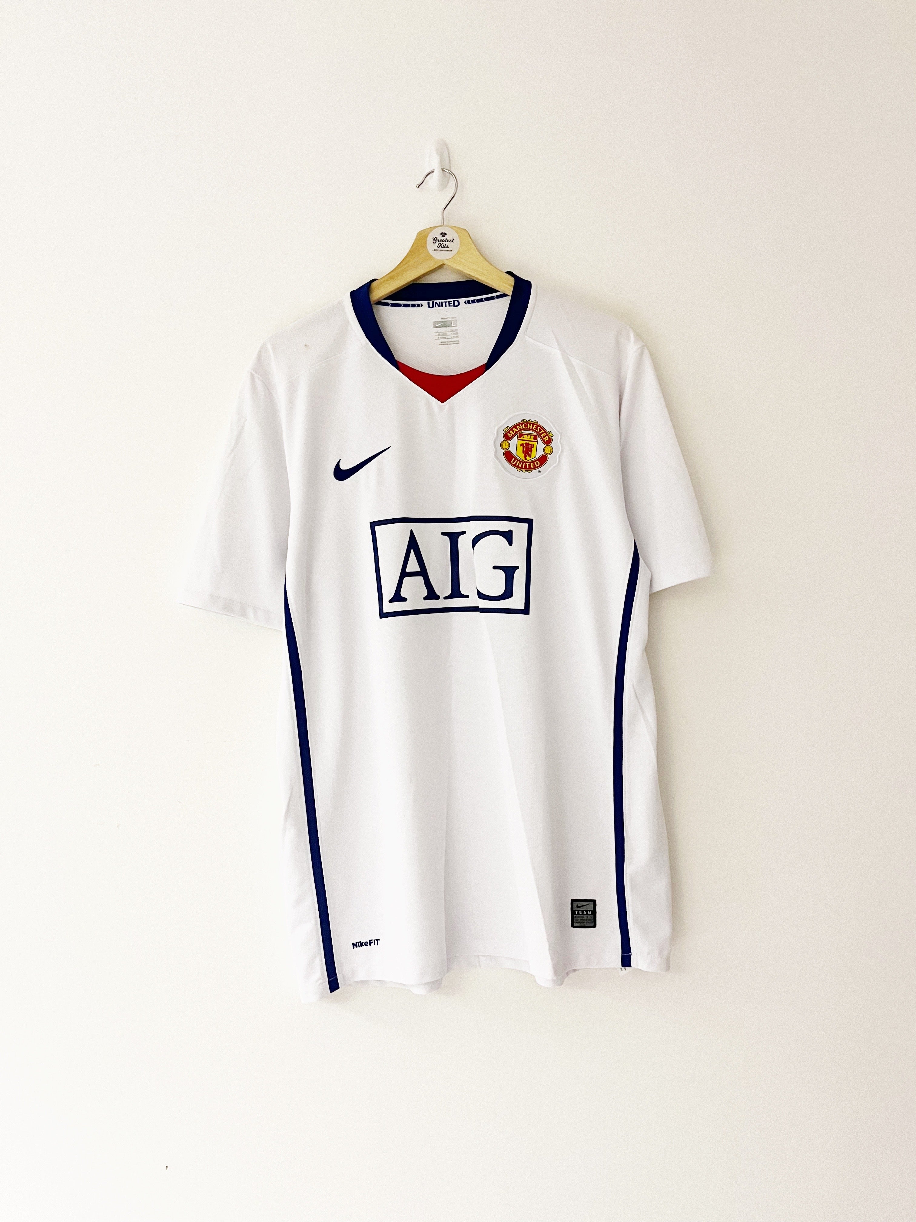 2008/09 Manchester United Away Shirt (L) 6/10
