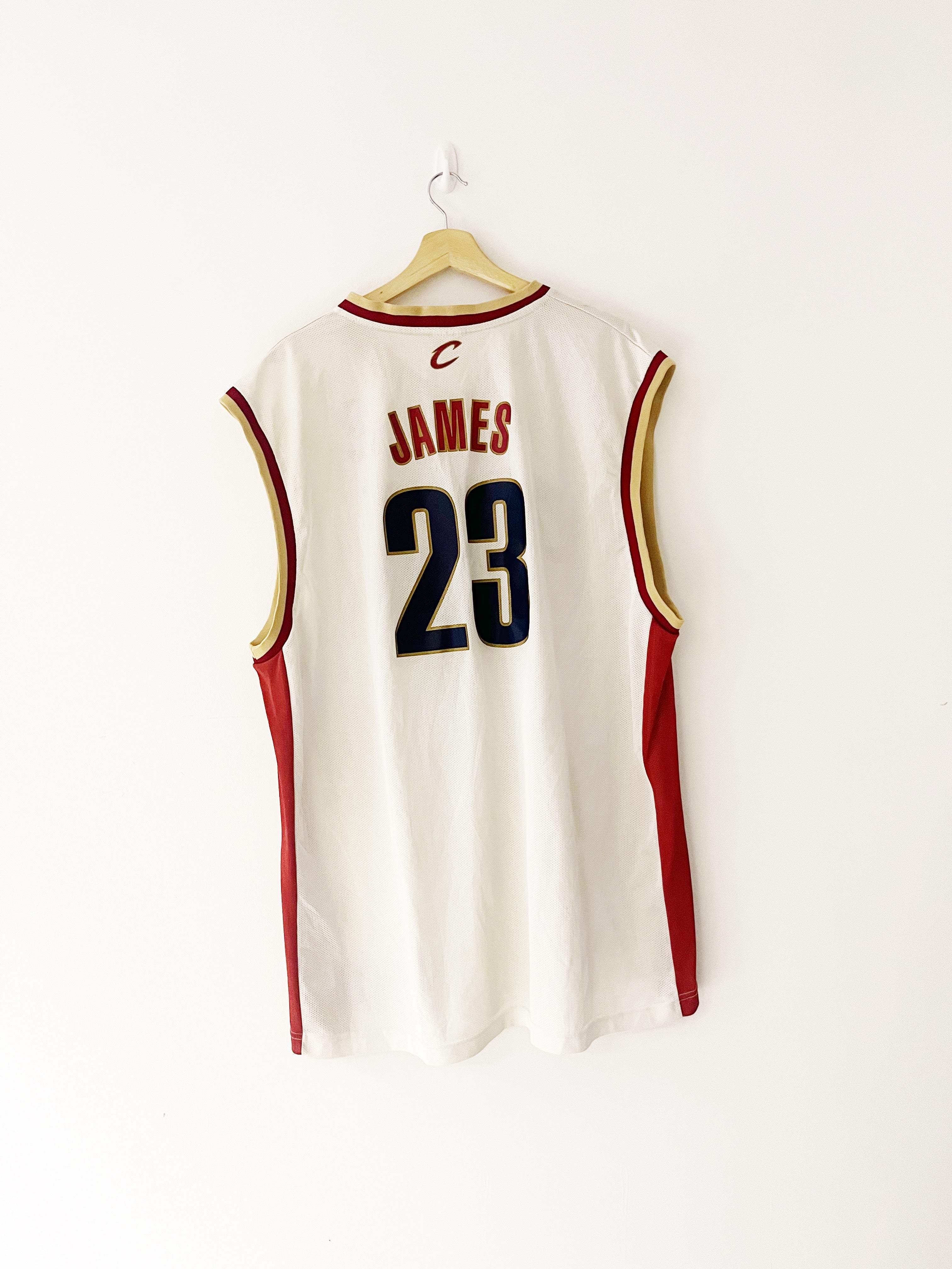 2003/06 Cleveland Cavaliers Reebok Alternate Jersey James #23 (2XL) 9/10