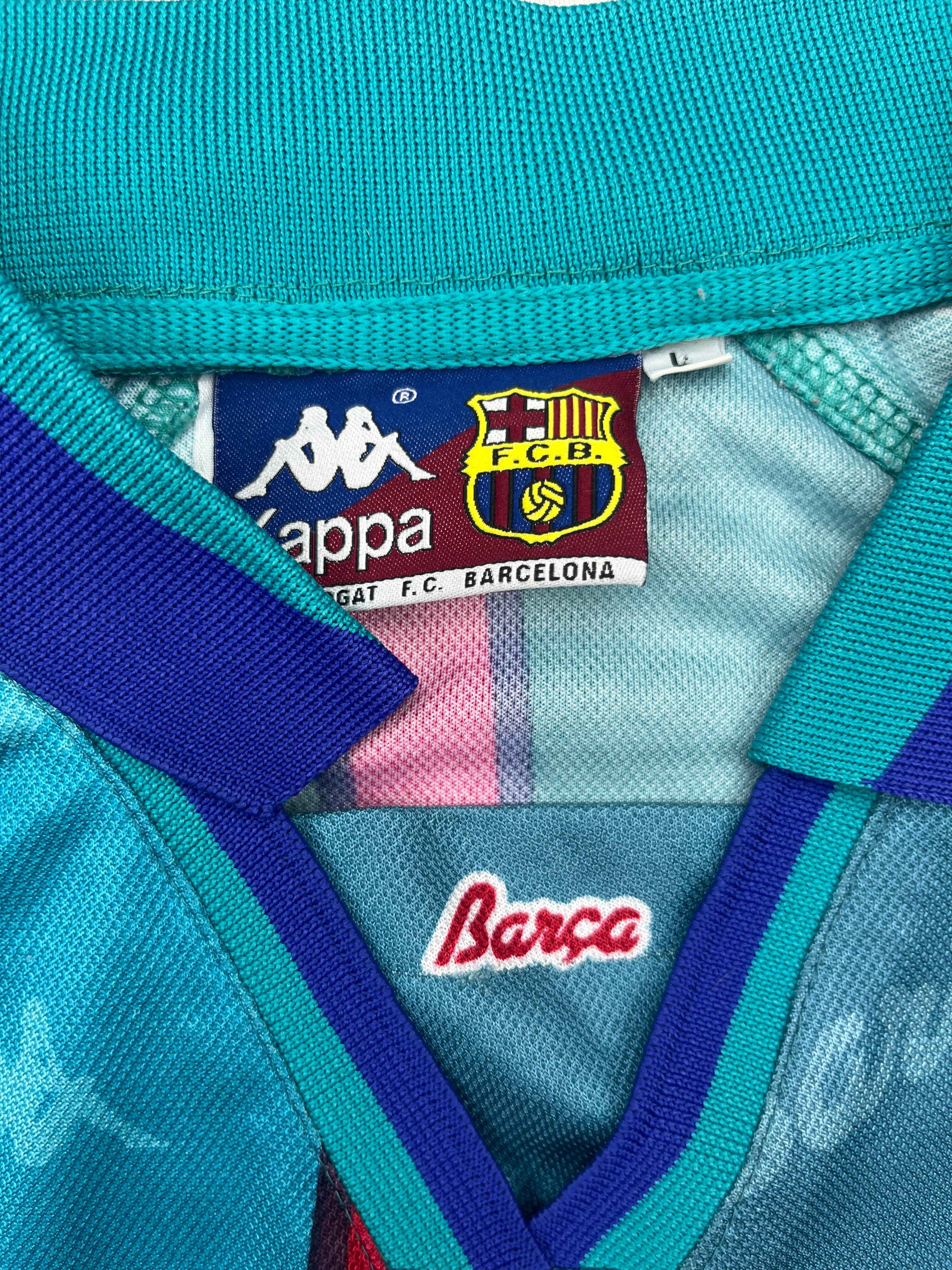 1995/97 Barcelona Away Shirt (L) 7/10