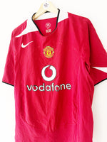 2004/06 Manchester United Home Shirt (L) 6/10