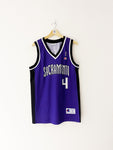 2002-05 Sacramento Kings Champion Road Jersey Webber #4 (L) 9/10