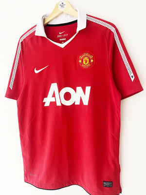 2010/11 Manchester United Home Shirt (M) 8/10