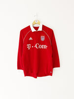 2005/06 Bayern Munich Domicile L/S Maillot Schweinsteiger #31 (XS) 9/10 