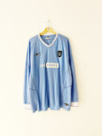 Camiseta de local del Manchester City 2003/04 L/S (3XL) 7.5/10 