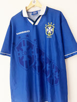 1994/97 Brazil Away Shirt (L) 9/10