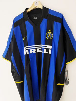 2002/03 Inter Milan Home Shirt (XXL) BNWT