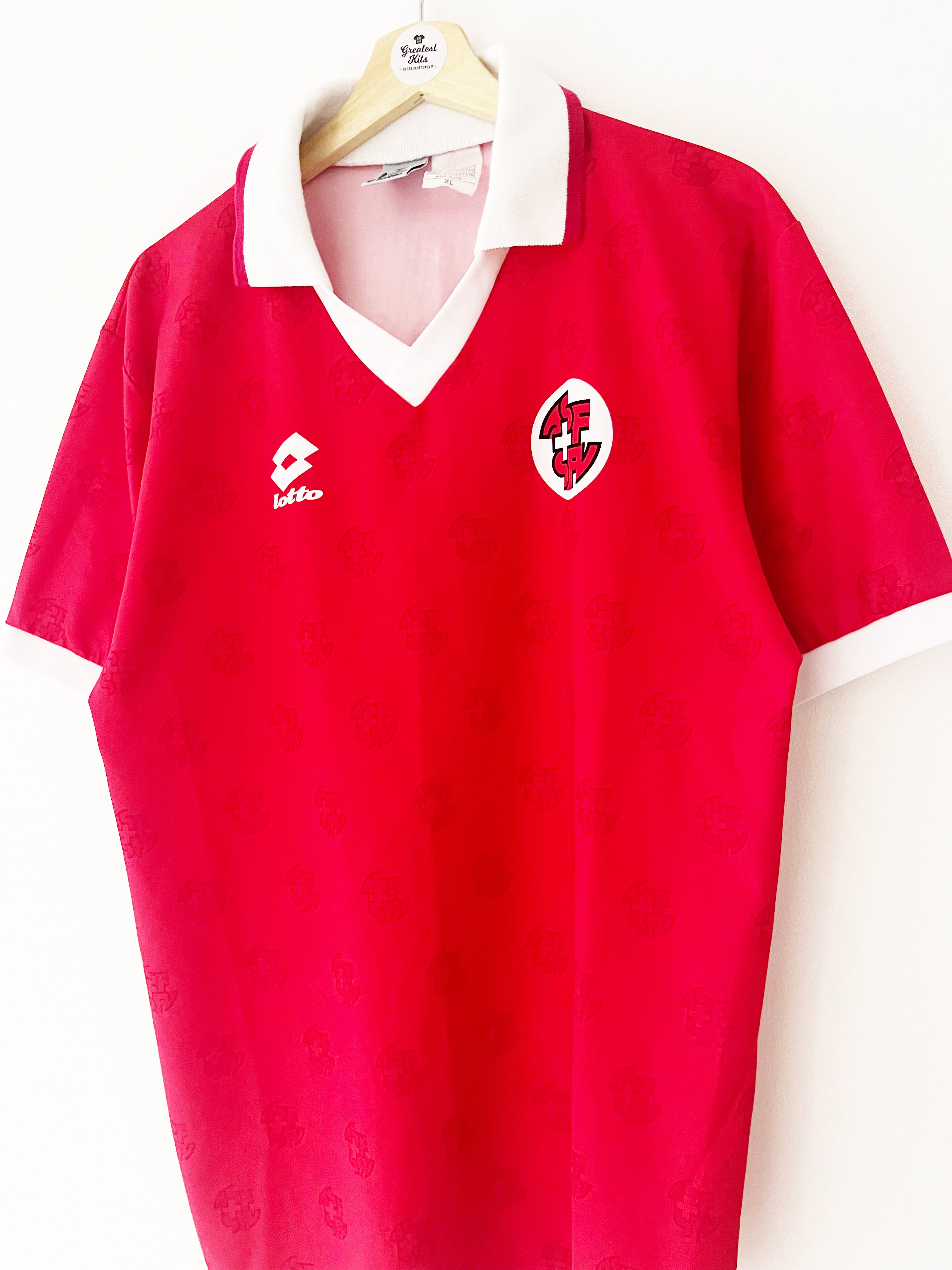 1994/96 Switzerland Home Shirt (XL) 9/10