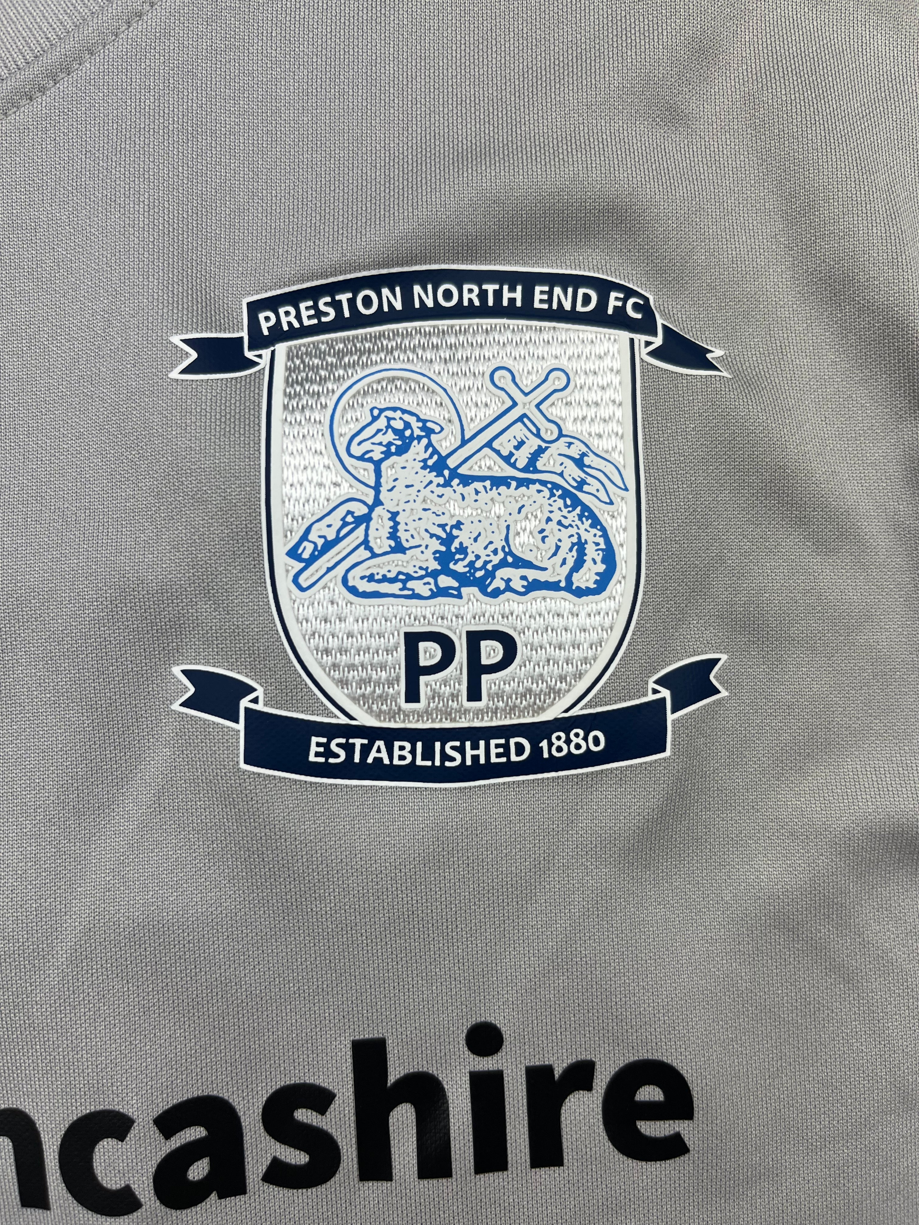 2020/21 Preston North End *Problema del jugador* Camiseta de portero del equipo juvenil n.º 13 (L) 9/10 