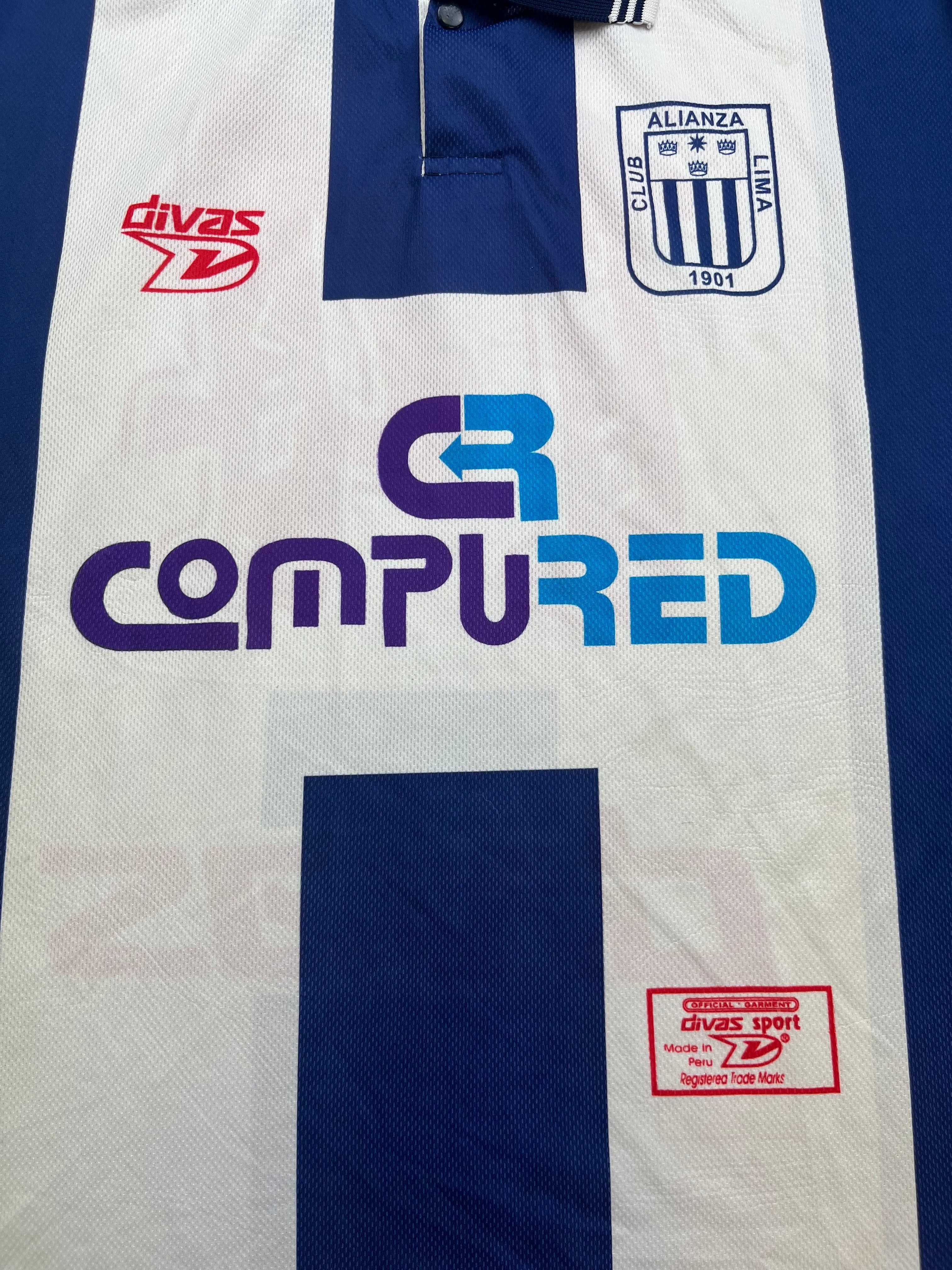 2010’s Alianza Lima *Match Issue* Home Shirt #14 (M) 9/10