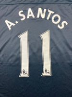 Maillot extérieur '125e anniversaire' d'Arsenal 2011/12 A.Santos #11 (L) 9/10