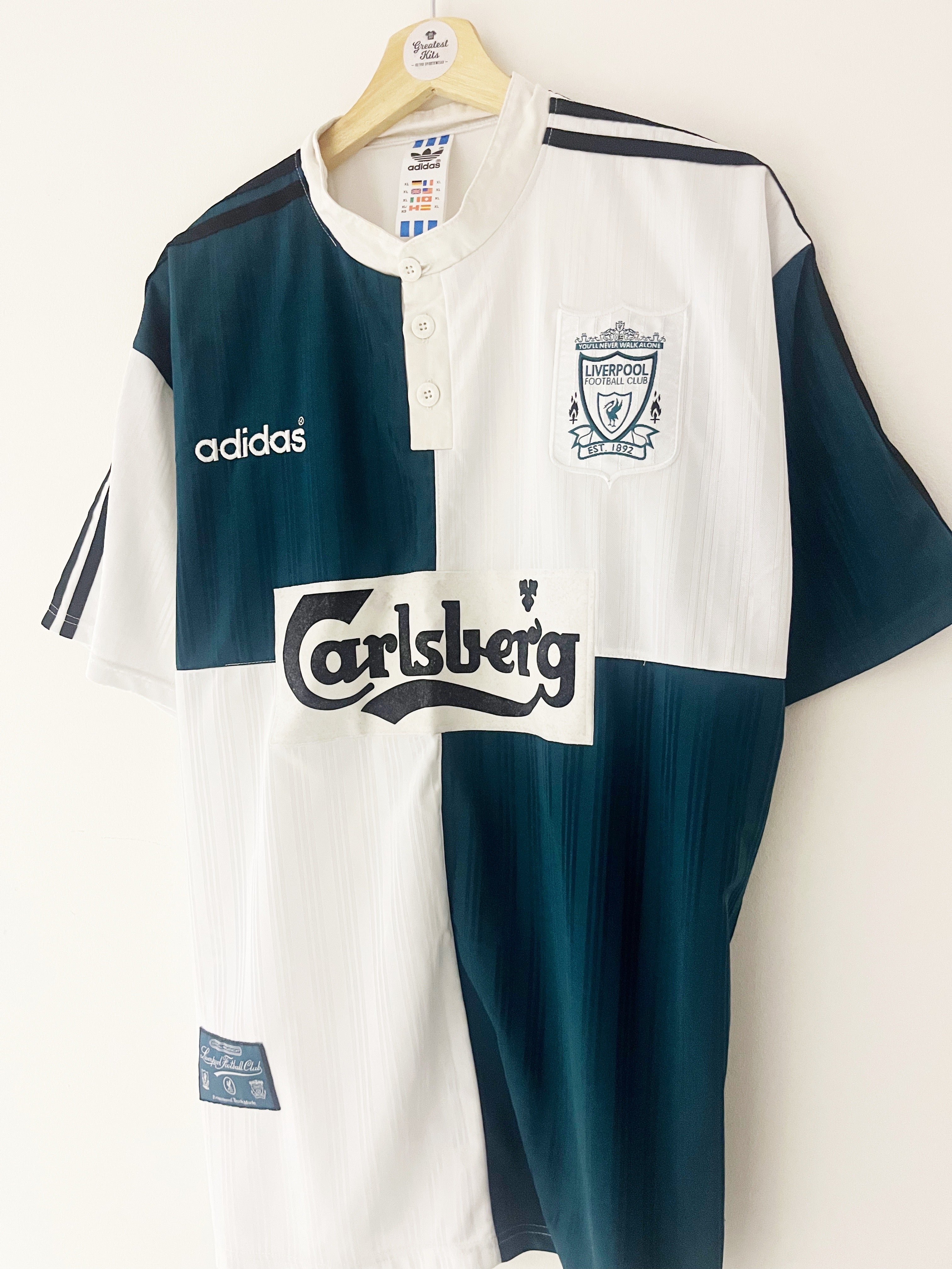 1995/96 Liverpool Away Shirt (XL) 8/10