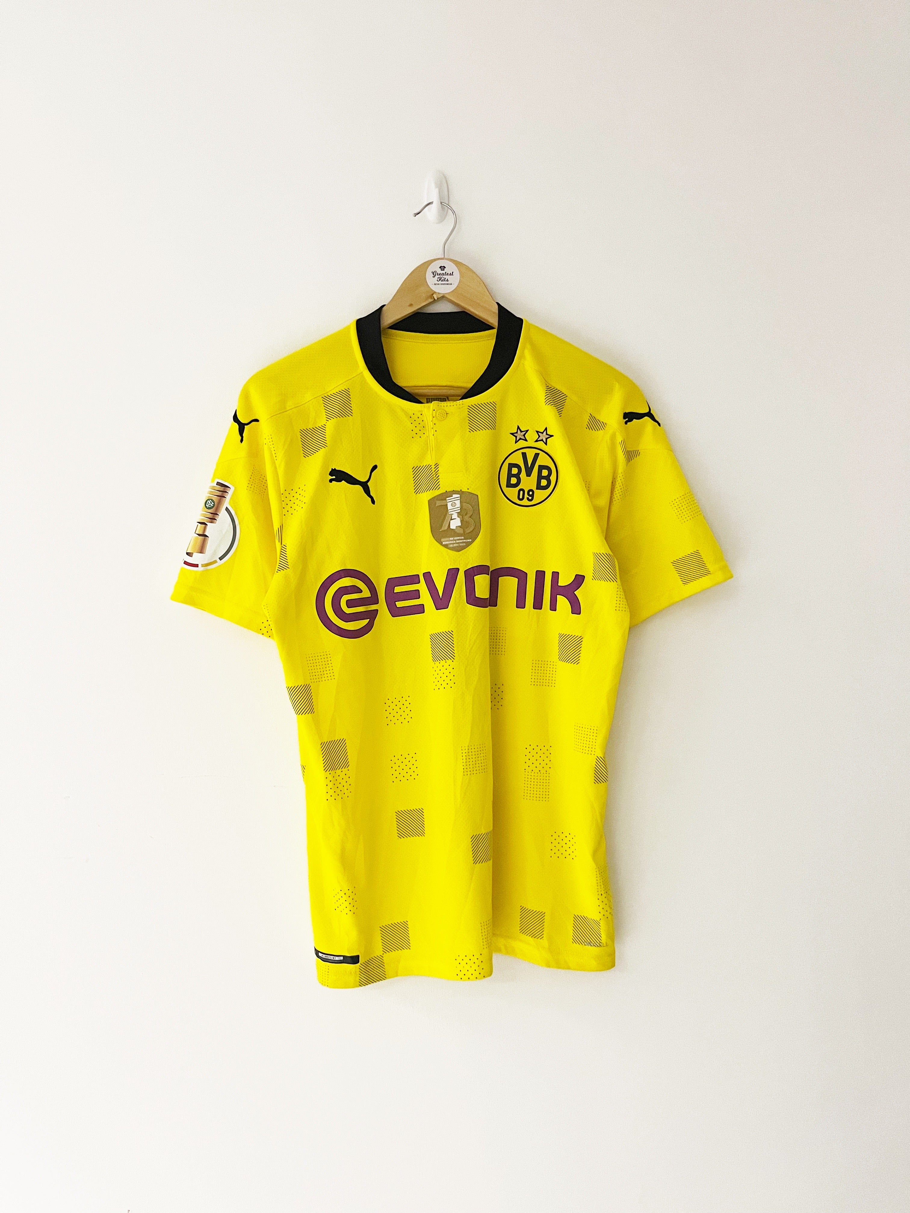 2021 Borussia Dortmund DFB-Pokal Final Home Shirt #29 (M) 9/10