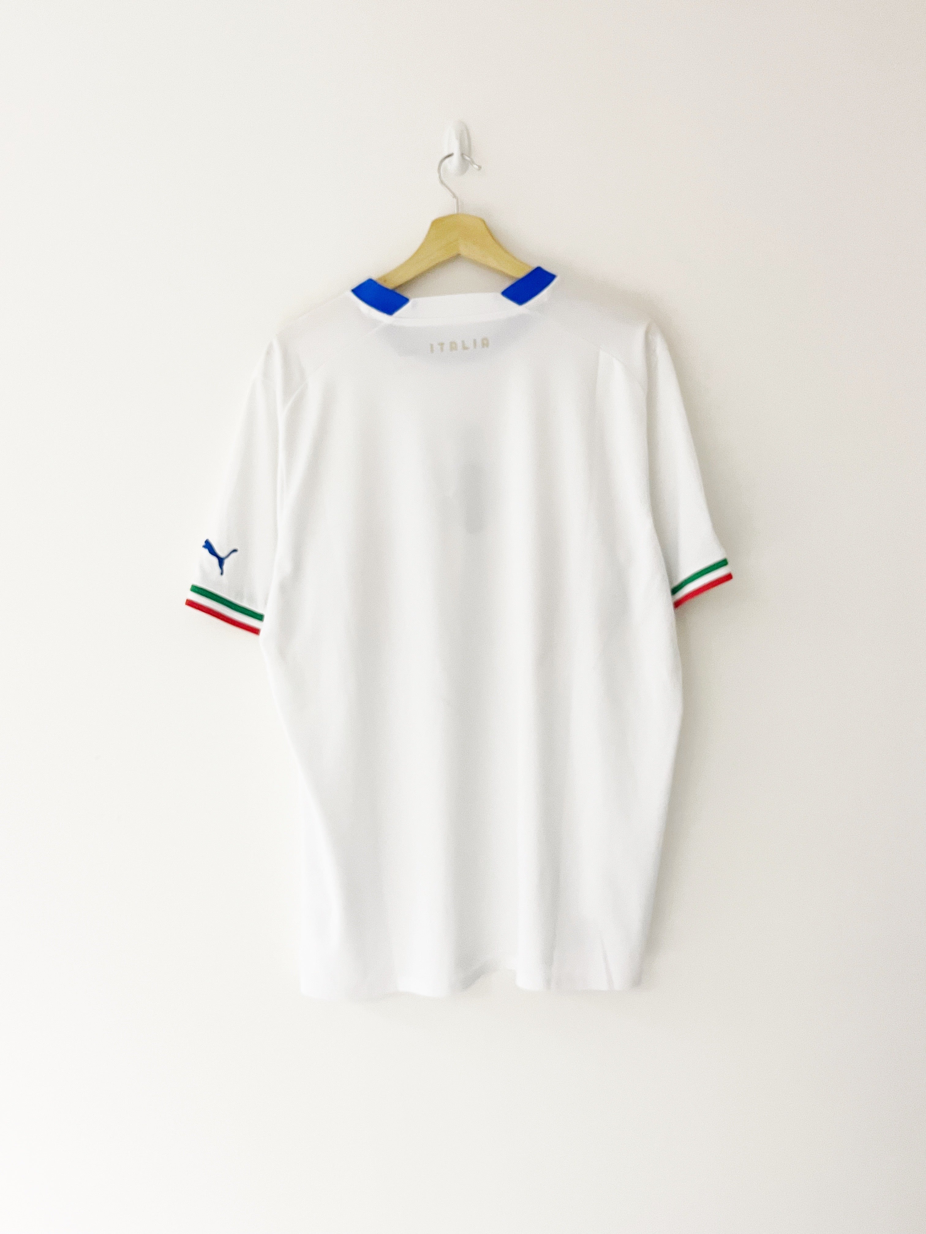 2022/23 Italy Away Shirt (XL) 9/10