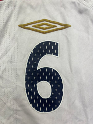 2007/09 England Home Shirt Terry #6 (XL) 7.5/10