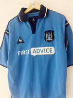 2002/03 Manchester City Home Shirt (S) 8.5/10