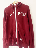 2013/14 Barcelona Full Zip Hoody (M) 9/10