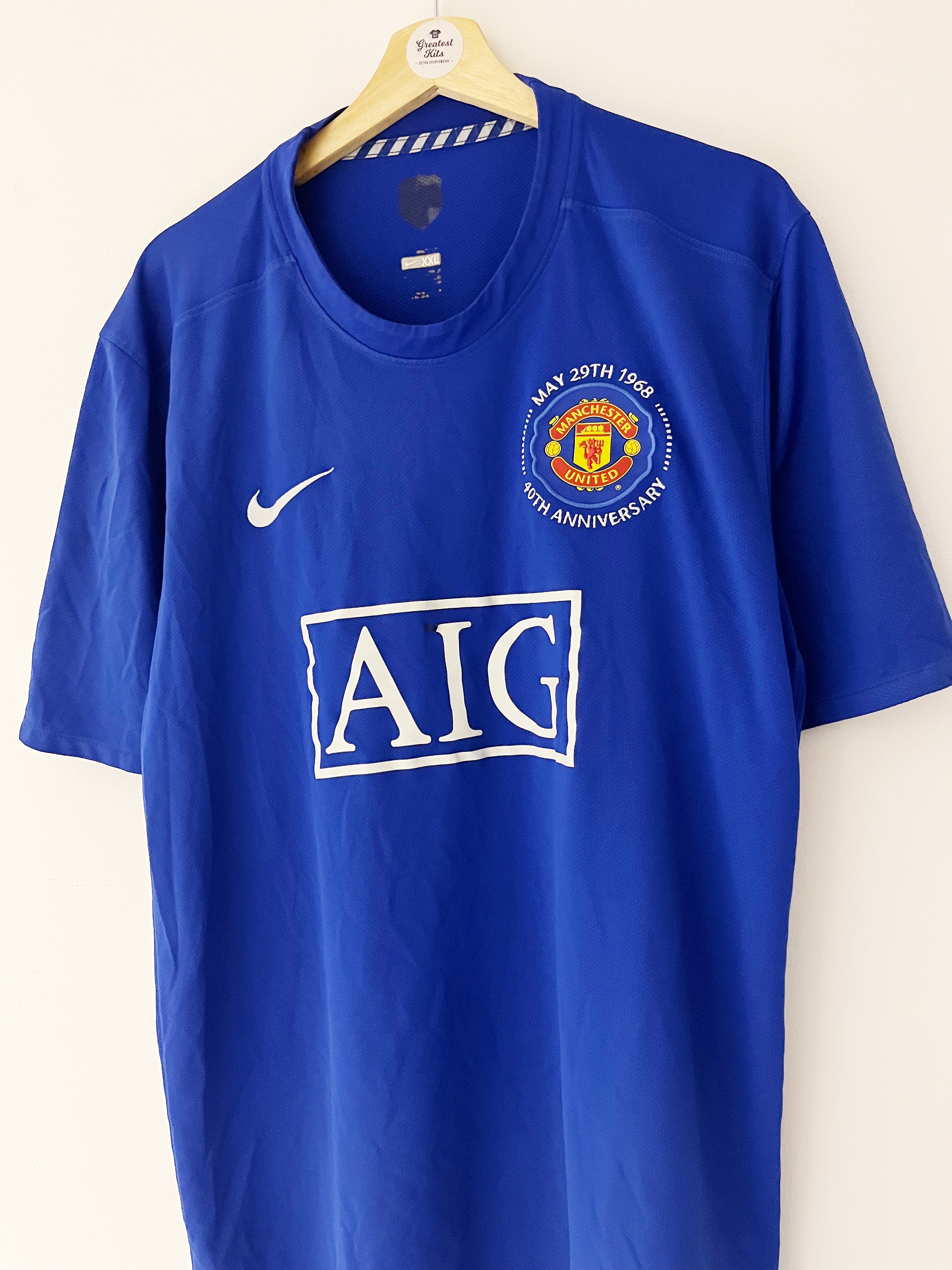 2008/09 Man Utd Third Shirt (XXL) 7.5/10