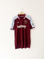 2021/22 West Ham Home Shirt (XXL) 9/10