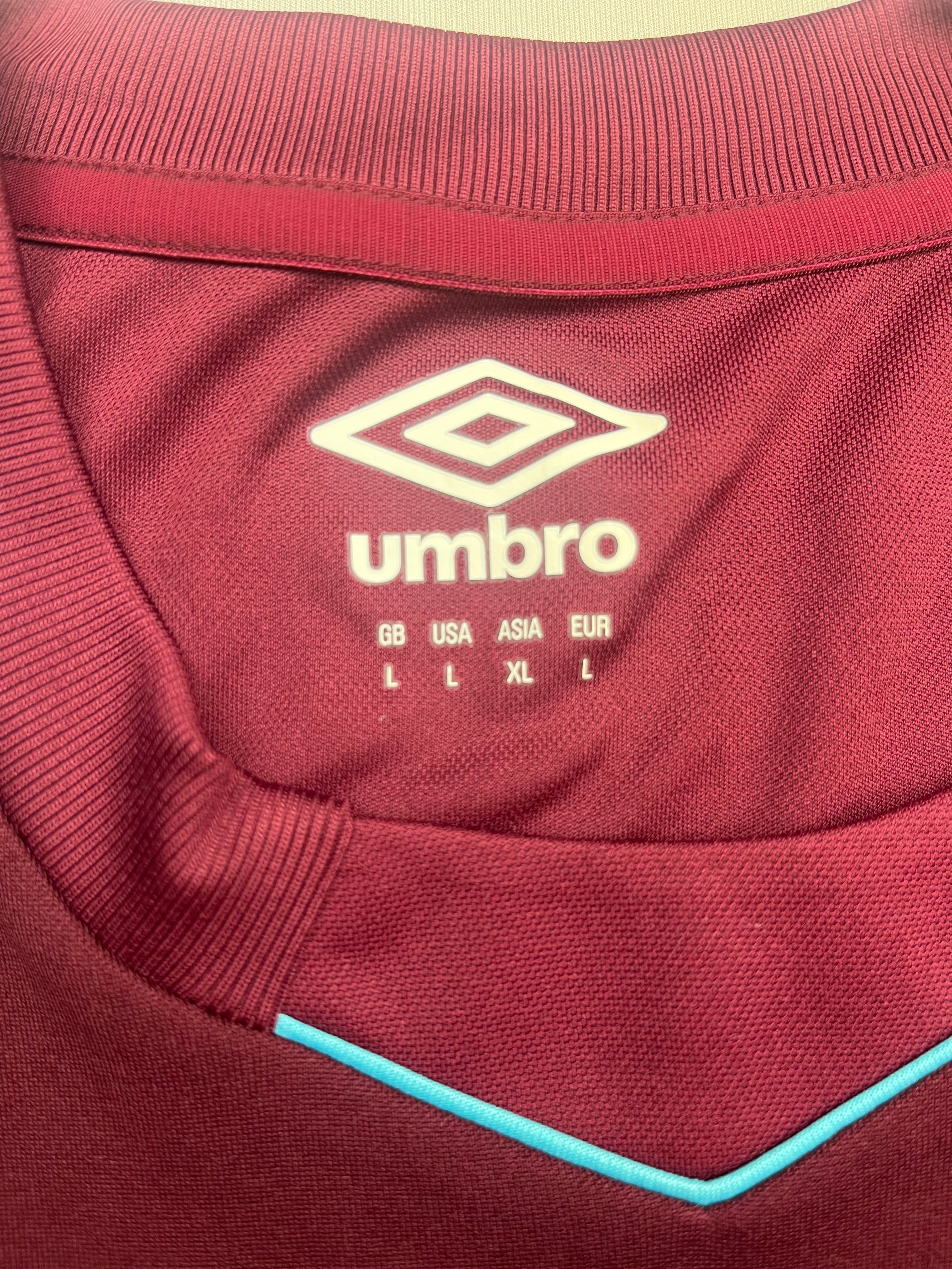 2017/18 West Ham Home Shirt (L) 9/10