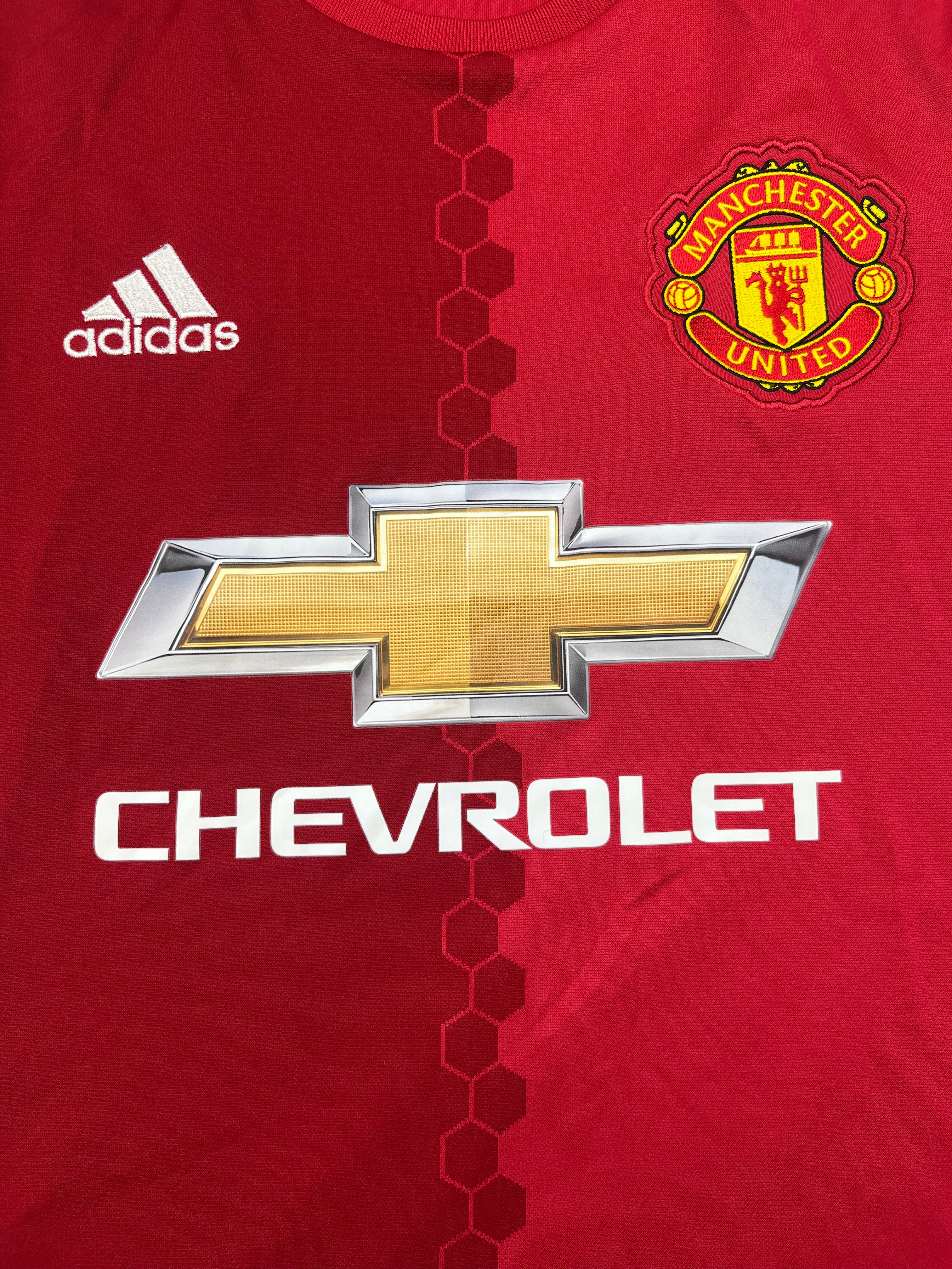 2016/17 Manchester United Home Shirt (S) 9/10