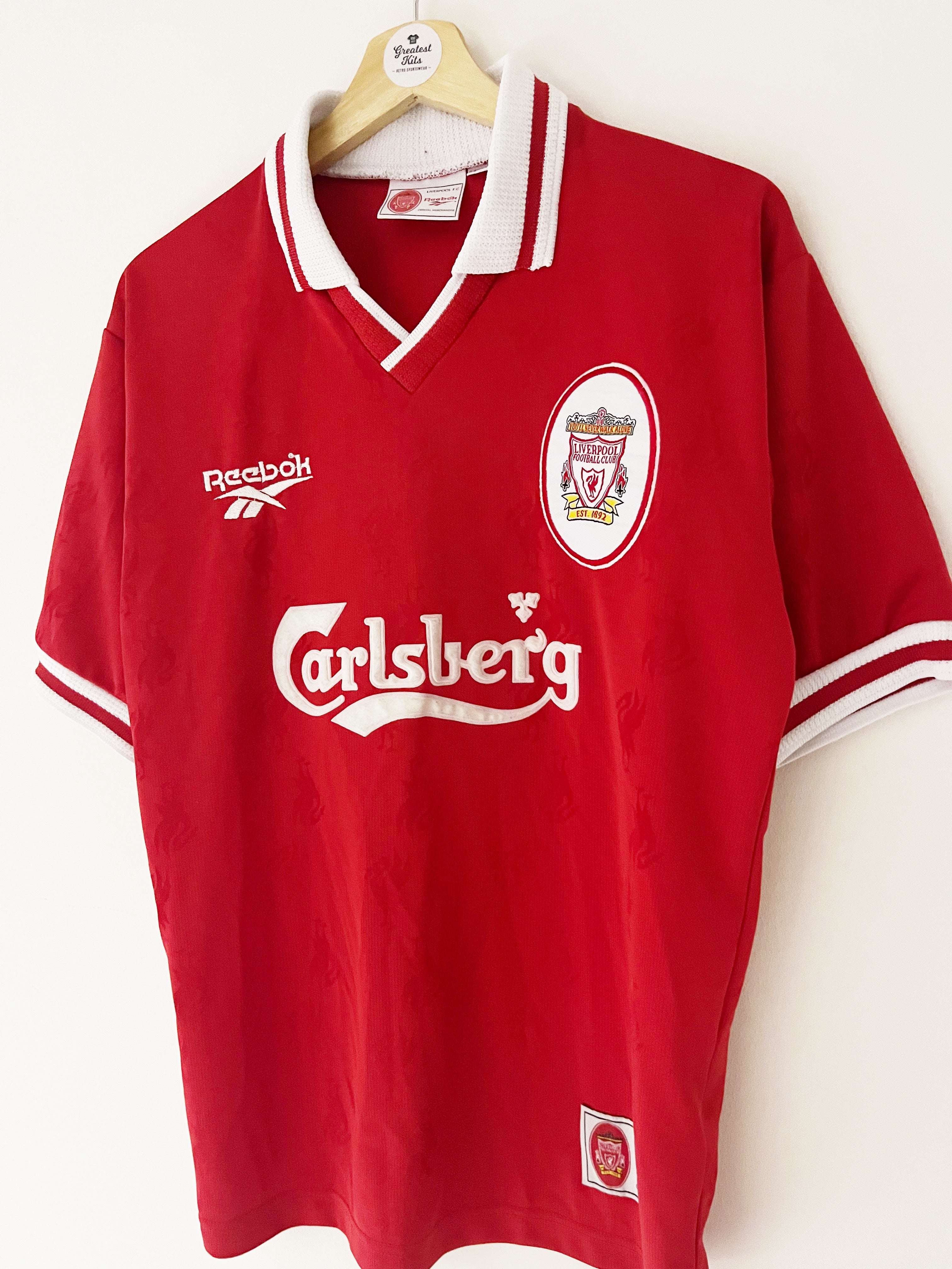 Maillot domicile Liverpool 1996/98 (S) 8.5/10