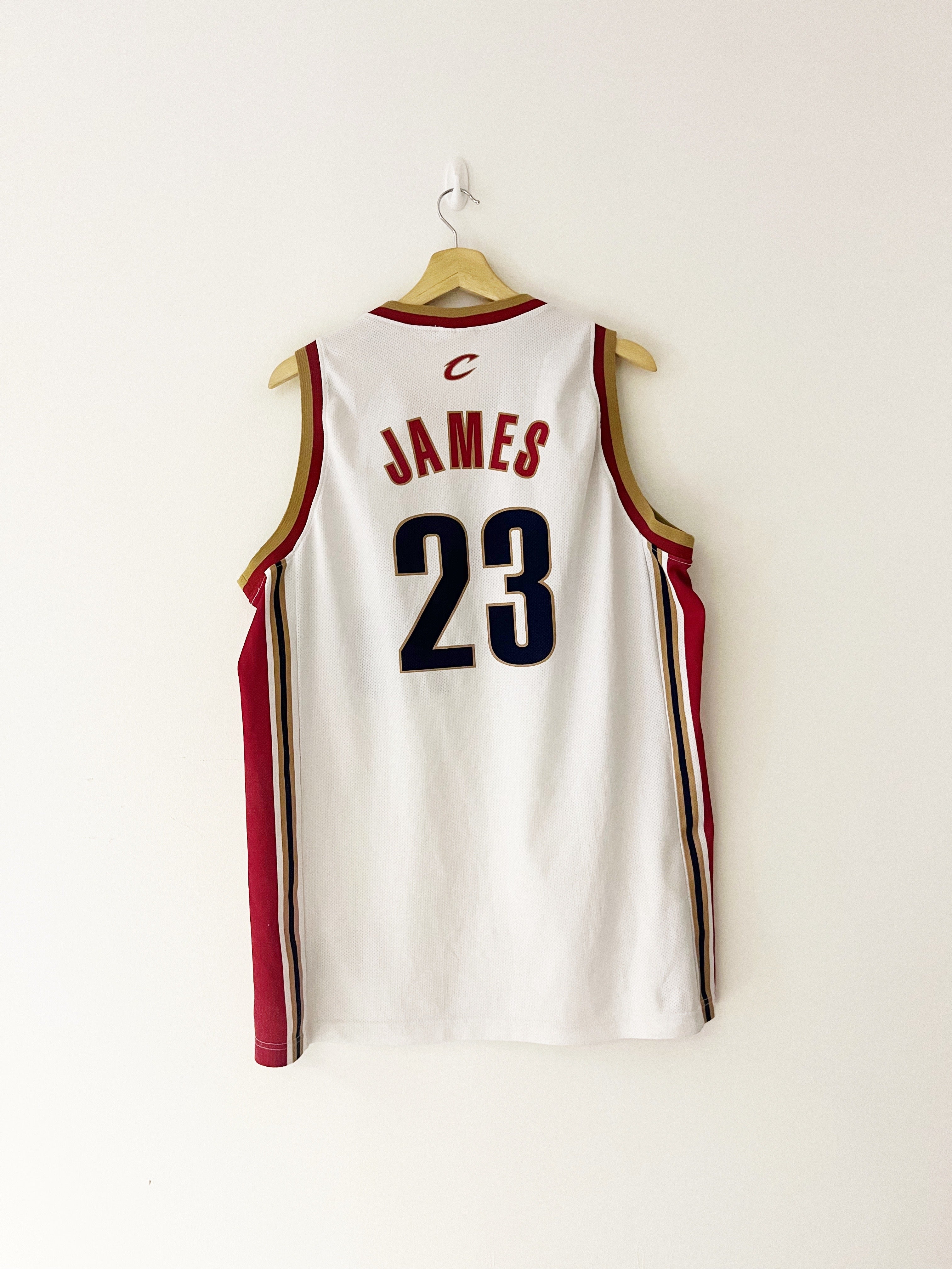 2003/10 Cleveland Cavaliers Champion Home Jersey James #23 (XL) 9/10