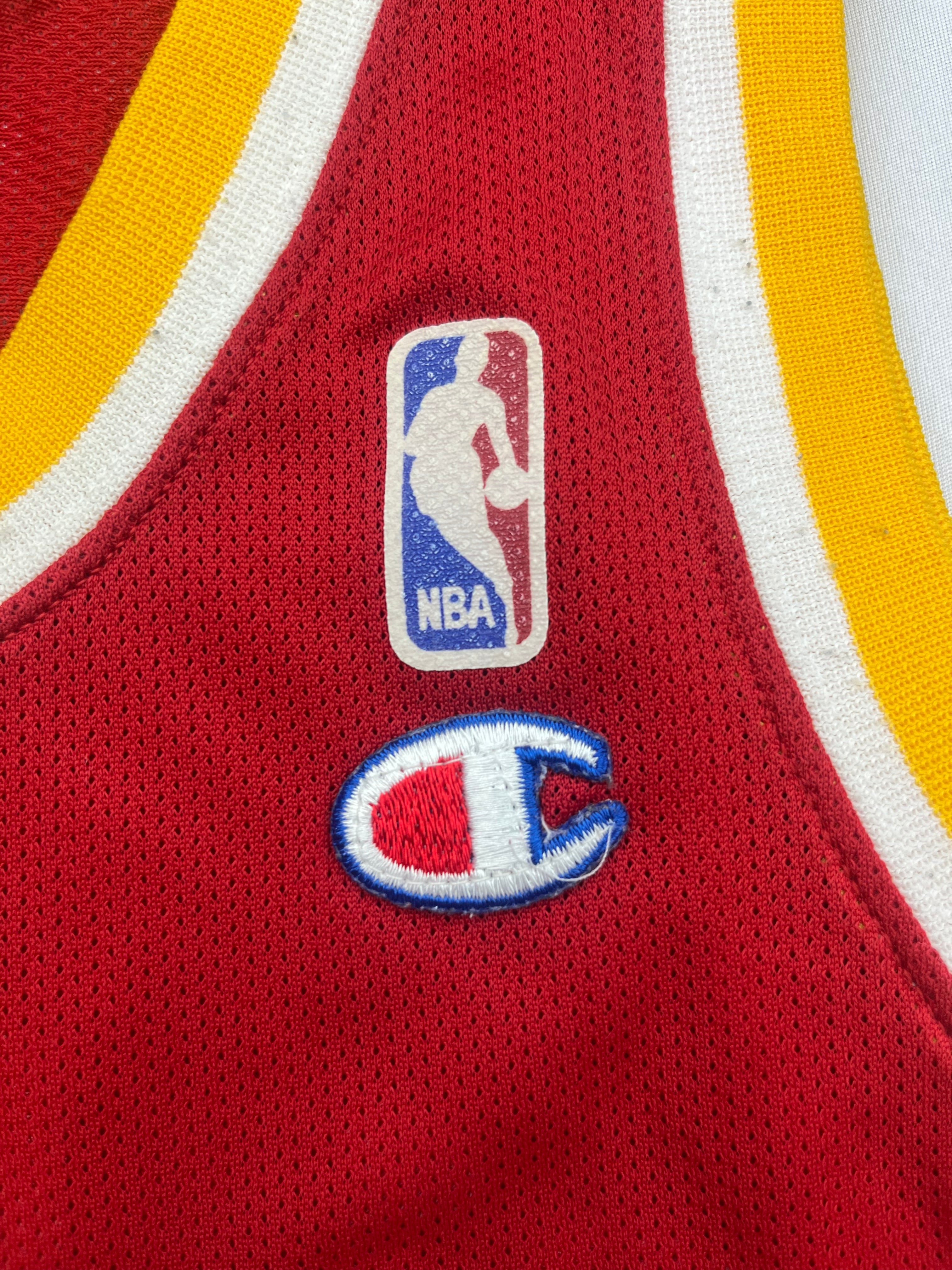 1989/95 Houston Rockets Champion Alternate Jersey Olanjuwon #34 (S) 8.5/10