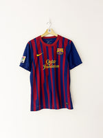 2011/12 Barcelona Home Shirt (S) 9/10