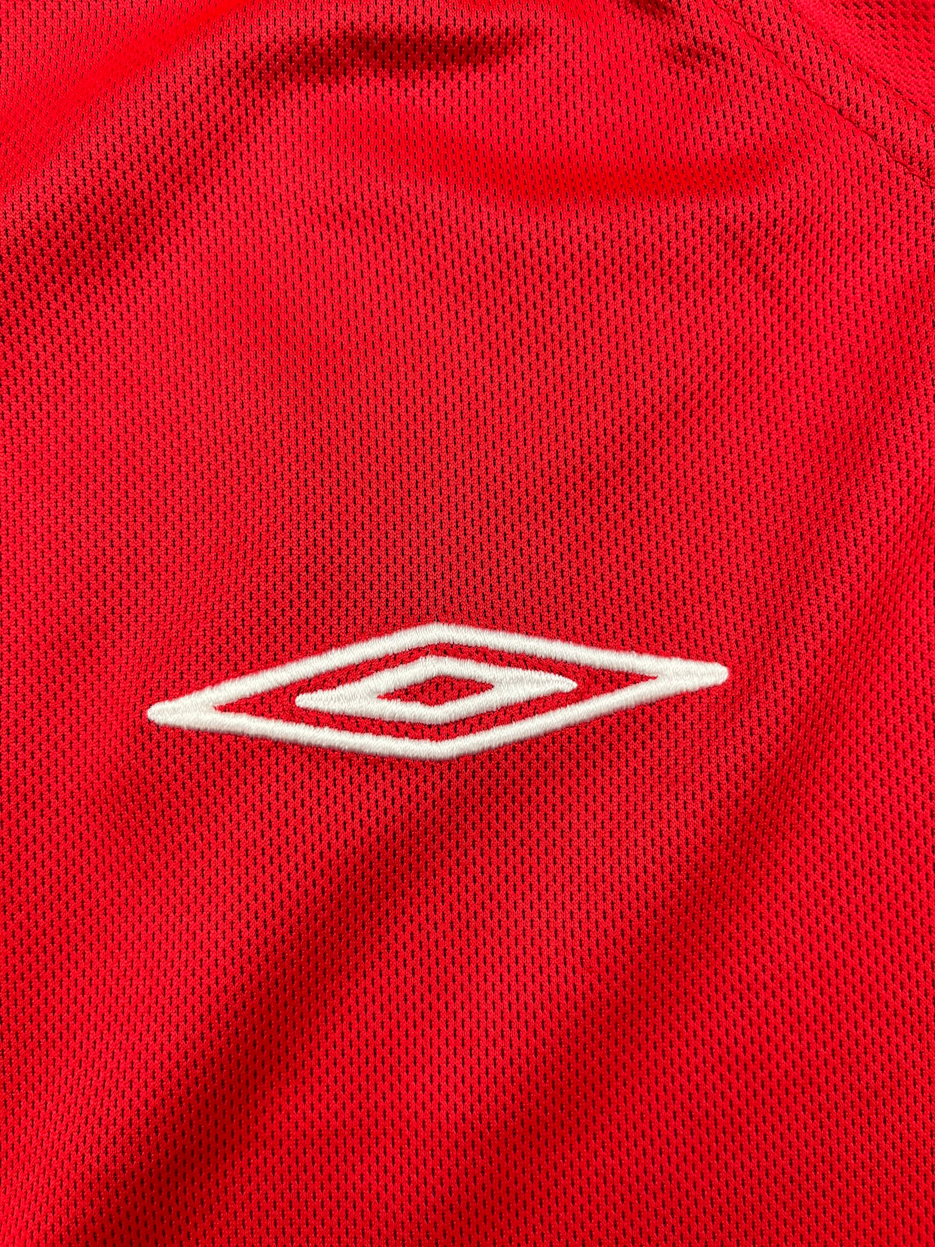2002/04 England Away L/S Shirt (M) 9/10