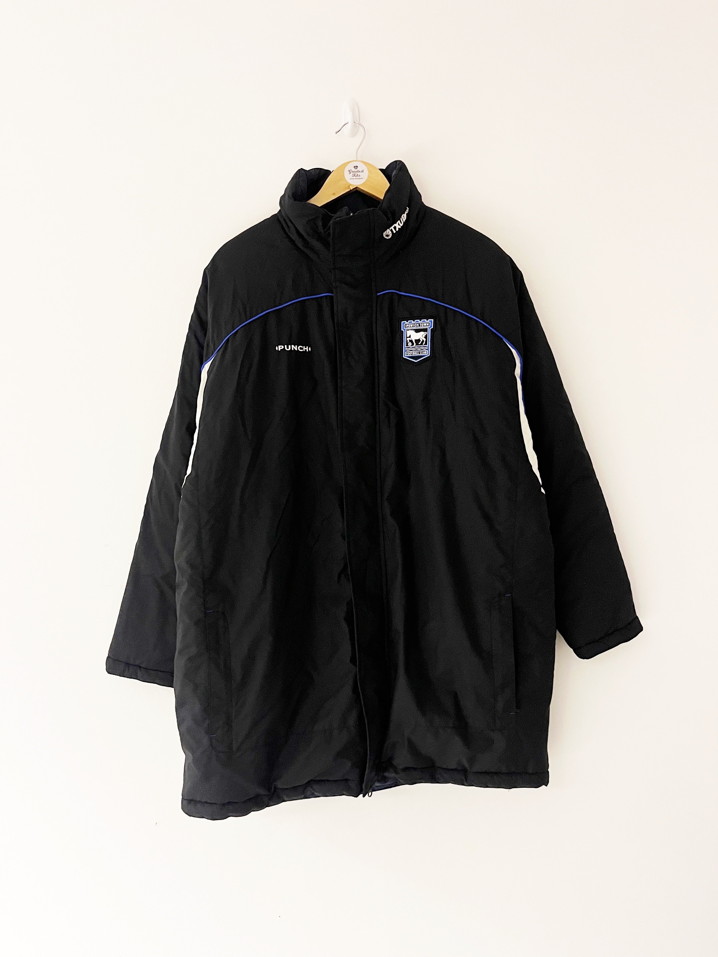2001/03 Ipswich Town Reversible Training Jacket (M) 9/10