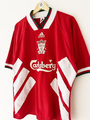 1993/95 Camiseta local del Liverpool (L) 8/10
