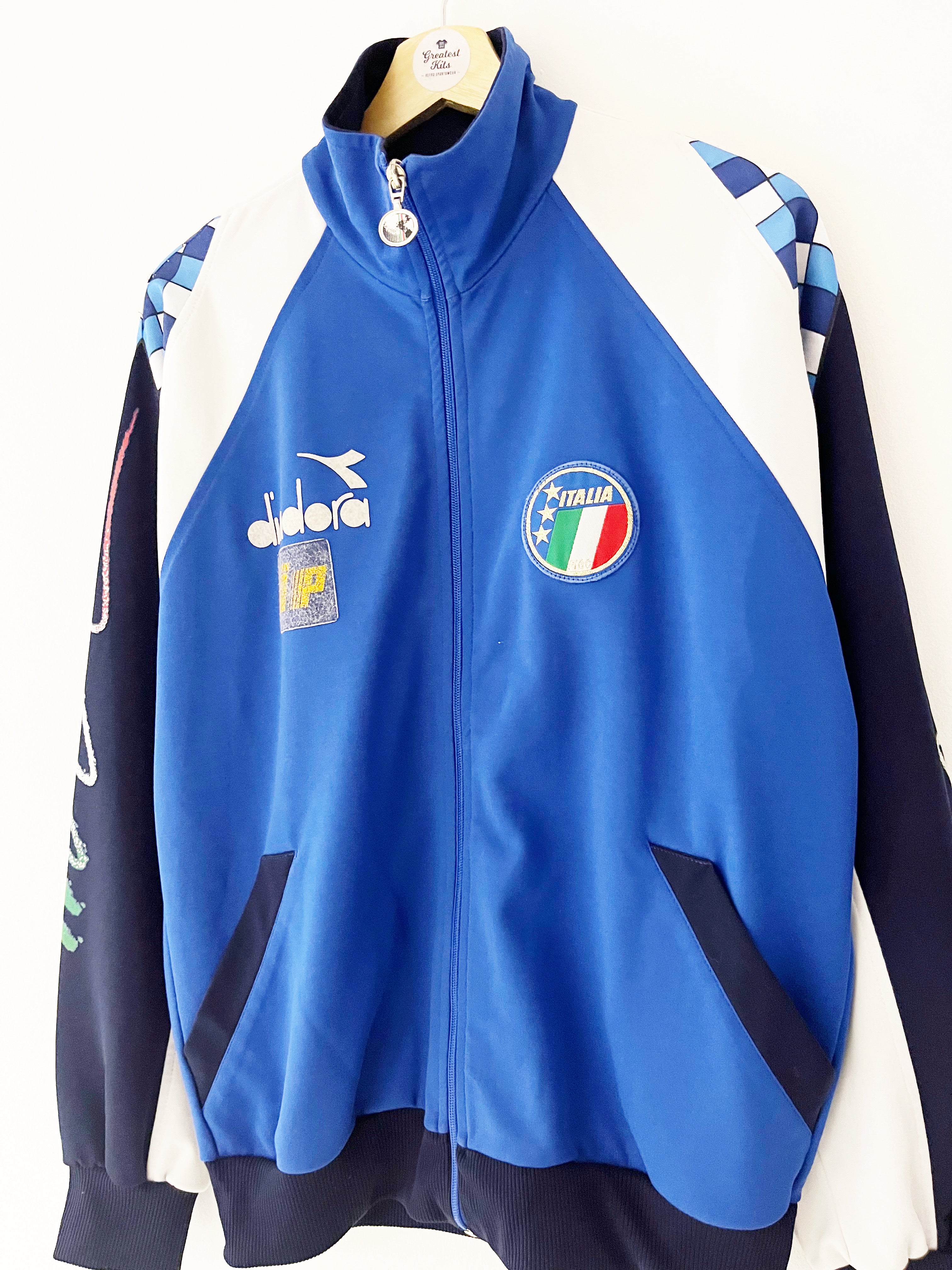 1990/92 Italy *Player Issue* Track Jacket (L) 8/10