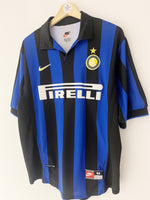 Maillot domicile Inter Milan 1998/99 (M) 9/10