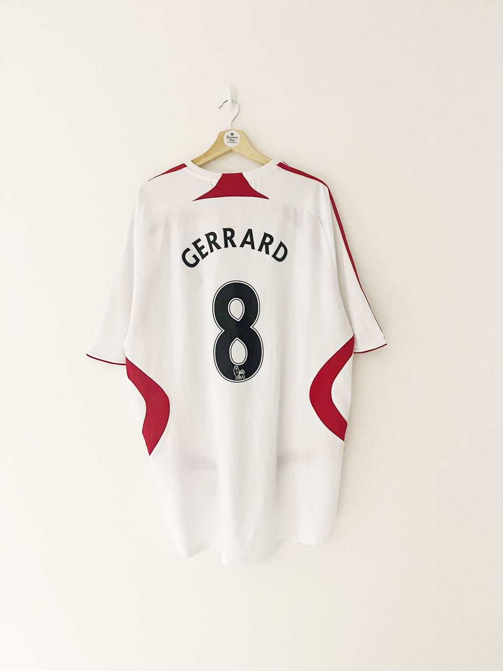 Maillot extérieur Liverpool 2007/08 Gerrard #8 (XXL) 7/10