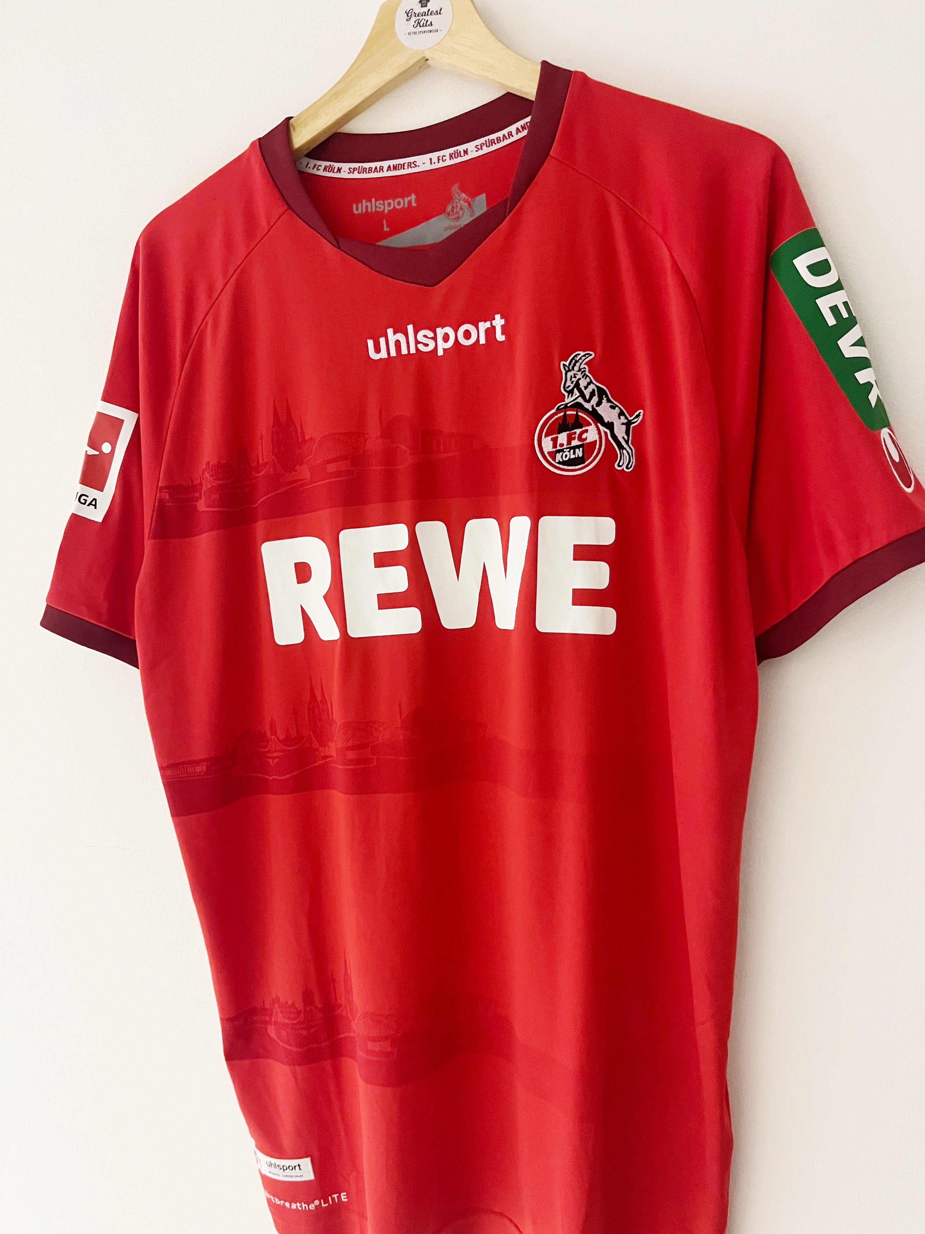 Uhlsport Fc Cologne Jersey KOLN Uhlsport Home Football Shirt