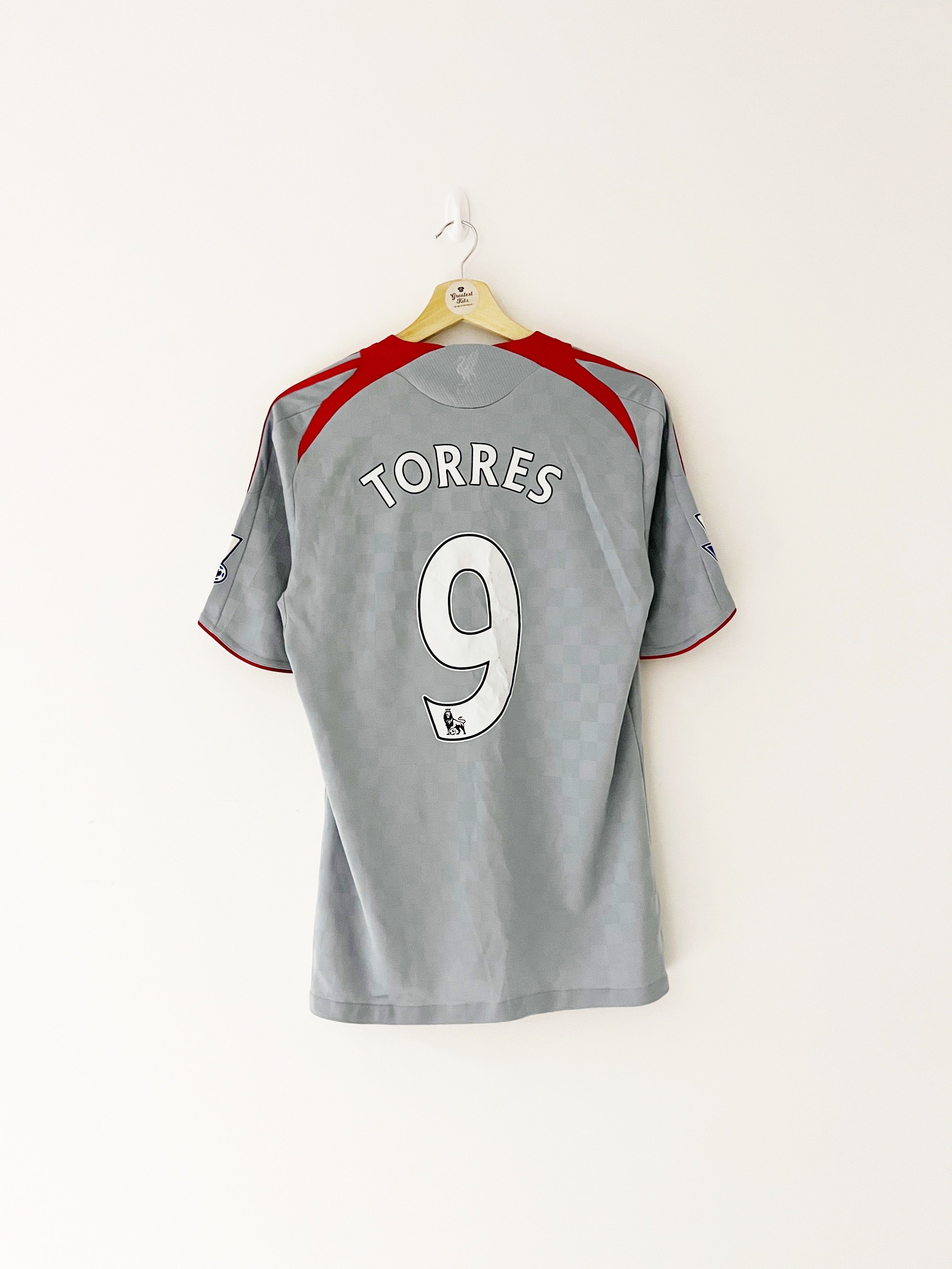 2008/09 Liverpool Away Shirt Torres #9 (S) 7.5/10