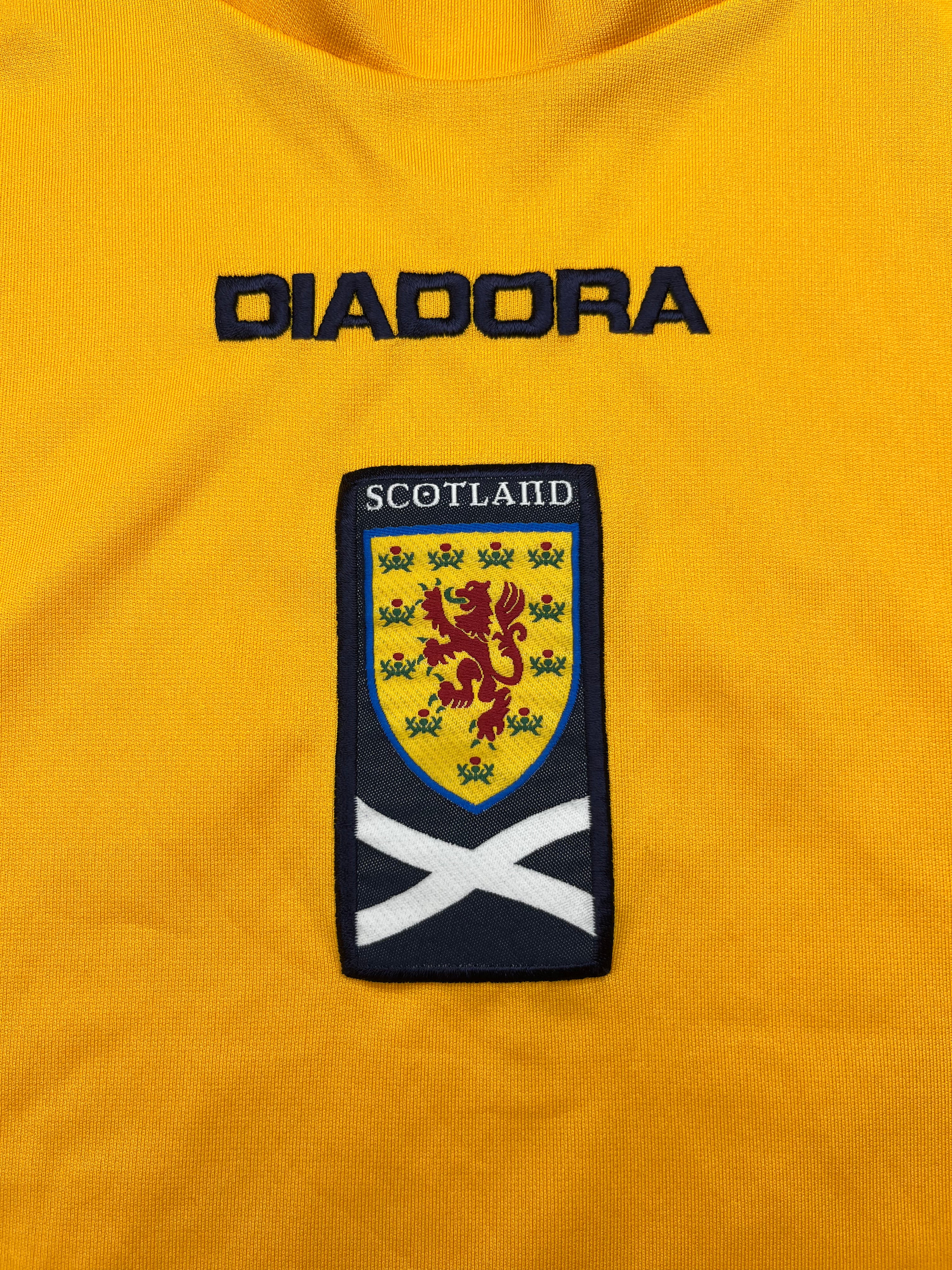 2004/06 Scotland Away L/S Shirt (M) 9/10