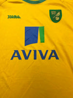 2008/09 Norwich Home Shirt (L) 9/10