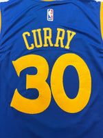 2014-17 Golden State Warriors Adidas Road Jersey Curry #30 (L) 9/10