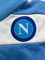 2010/11 Napoli 1/4 Zip Training Top #7 (M) 8/10