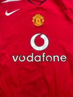 2004/06 Manchester United Home Shirt (L) 9/10