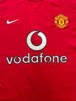 2002/04 Manchester United Home Shirt (M) 8.5/10