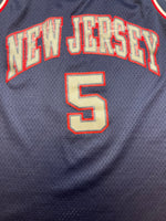 2001/04 New Jersey Adidas Road Jersey Kidd #5 (L) 7.5/10