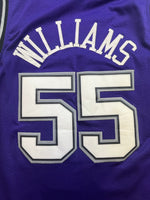 1998-01 Sacramento Kings Nike Alternate Jersey Williams #55 (M) 9/10
