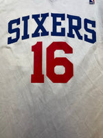 2008/12 Philadelphia 76ers Adidas Home Jersey Speights #16 (XL) 9/10