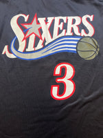 2000-02 Philadelphia Champion Away Jersey Iverson #3 (L) 9/10