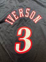 2000-02 Philadelphia Champion Away Jersey Iverson #3 (L) 9/10