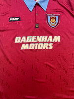 1995/97 West Ham *Centenary* Home Shirt (L) 9/10