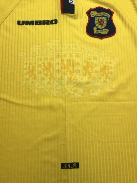 1996/98 Scotland Away Shirt (XL) 9/10