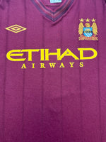 2012/13 Man City Away Shirt Kompany #4 (M) 8.5/10
